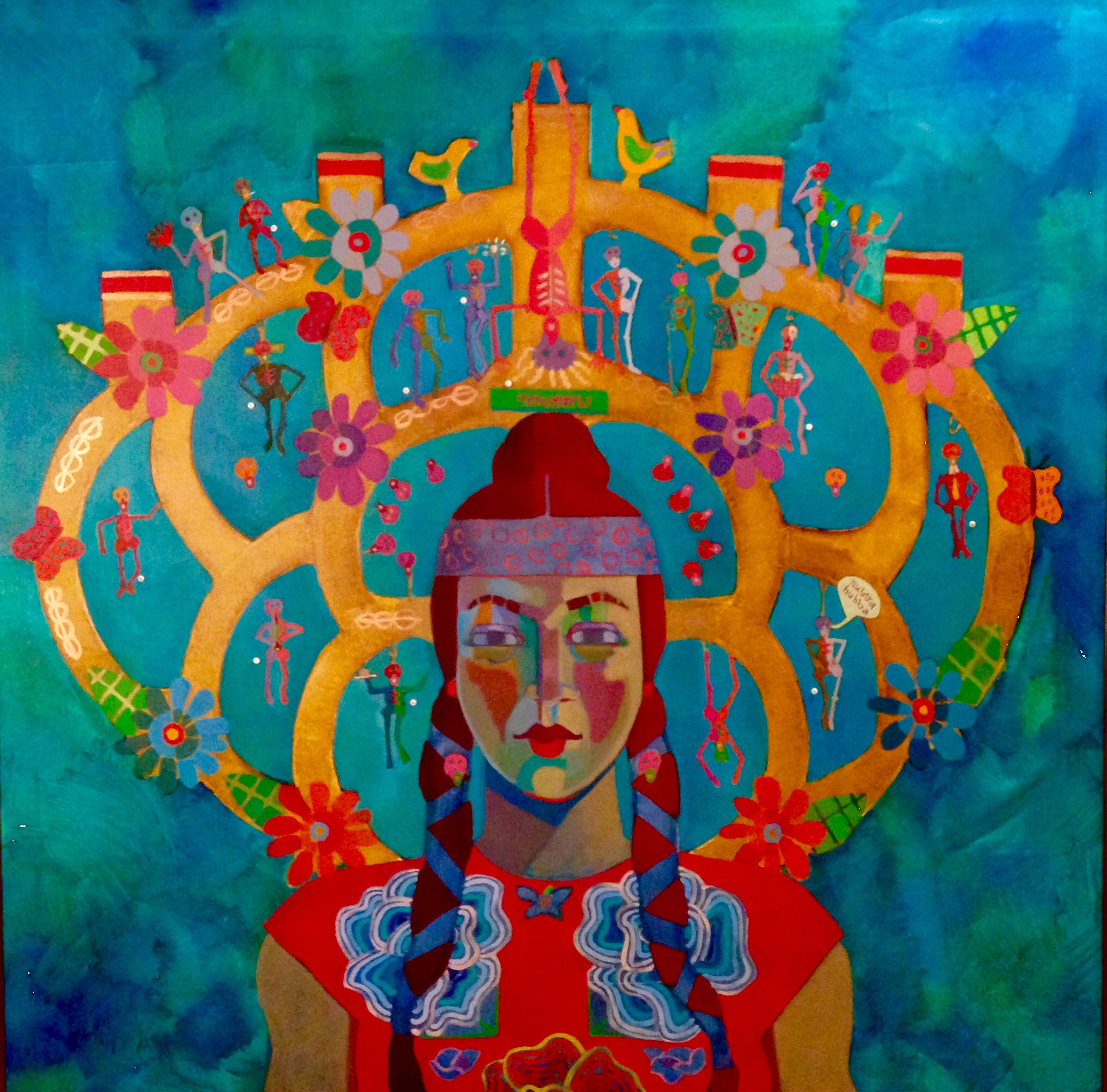 Day of the Dead Gentleman Callers and Their Muse – Homage to Mom