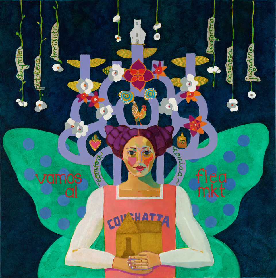 Vamos al Flea Mkt – Portrait of Abuela as a Young Woman On My Mind